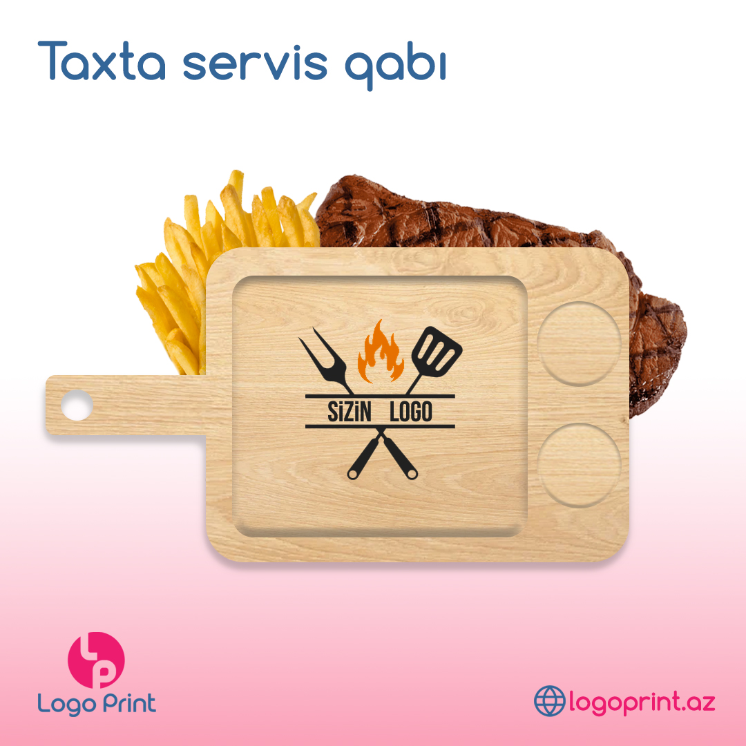Taxta servis qabı